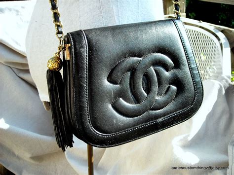 chanel collane vintage|Vintage Chanel leather bags.